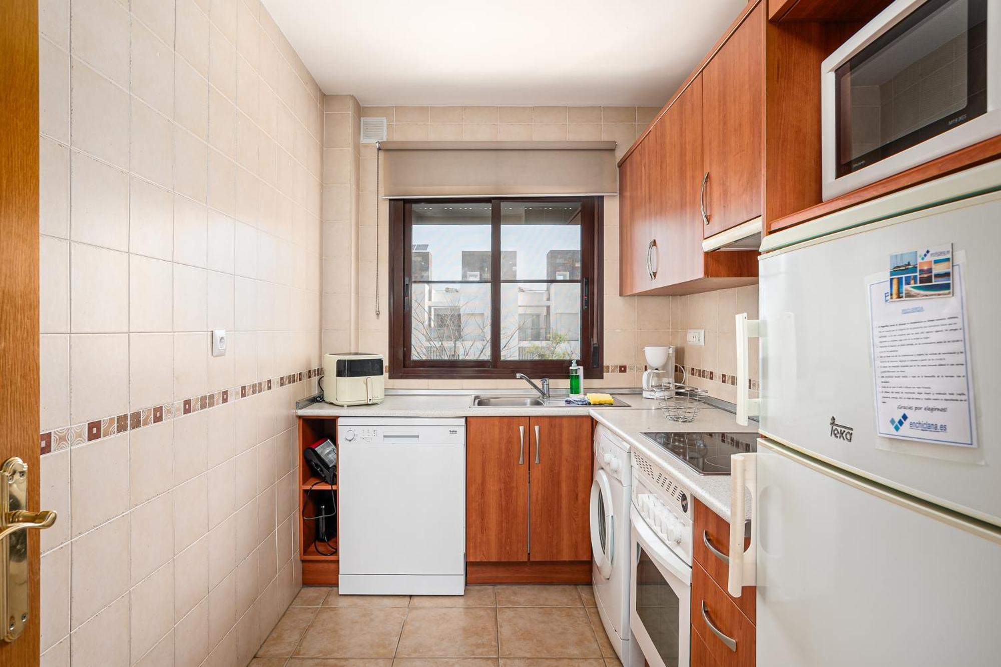 Apartamento Familiar Muy Soleado Cerca De La Playa Y Parking Incluido 奇克拉纳－德拉弗龙特拉 外观 照片