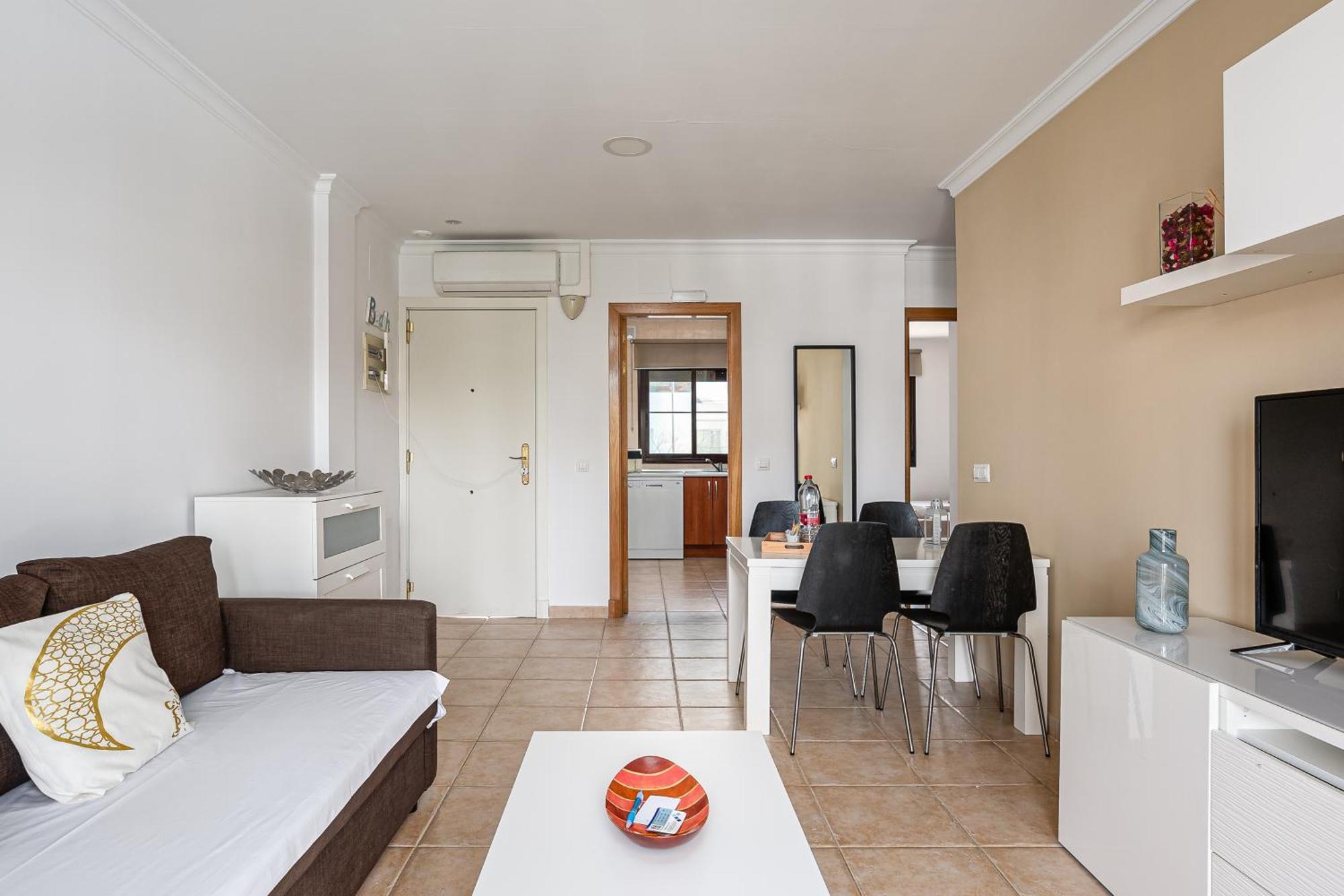 Apartamento Familiar Muy Soleado Cerca De La Playa Y Parking Incluido 奇克拉纳－德拉弗龙特拉 外观 照片
